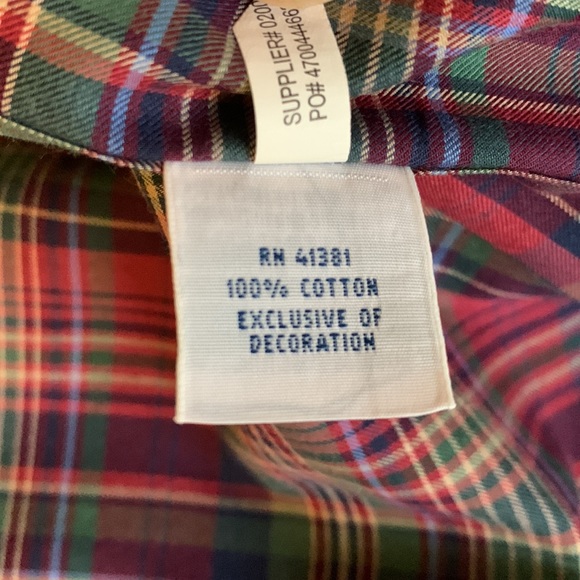 Polo by Ralph Lauren long sleeve buttoned shirt - Men’s size 2XLT - Gently Used - Picture 6 of 6